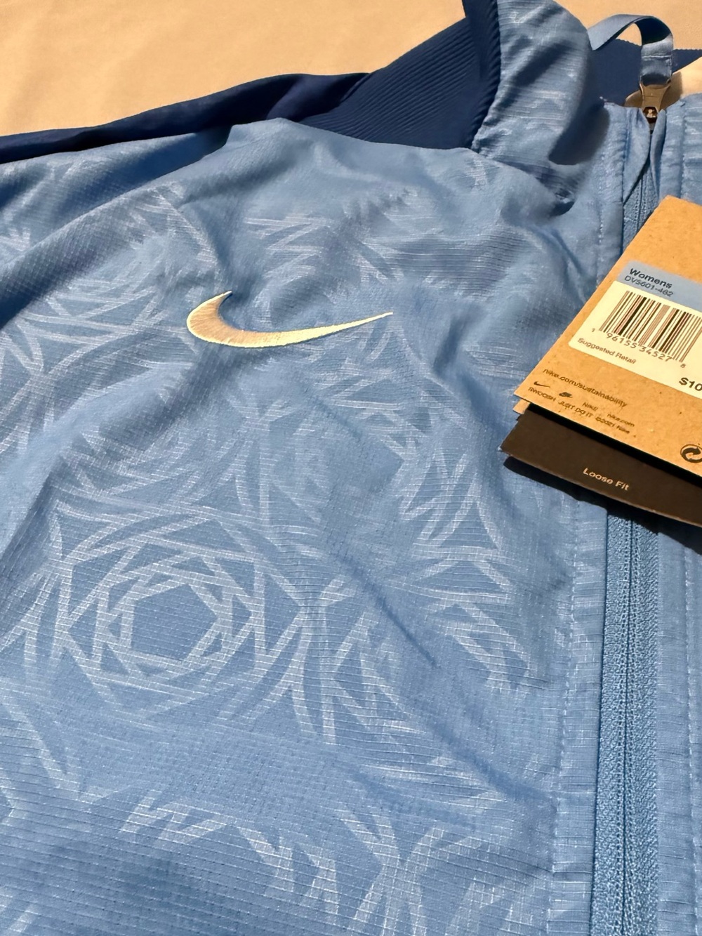Nike England Light Blue Track Jacket - Picture 3 of 9